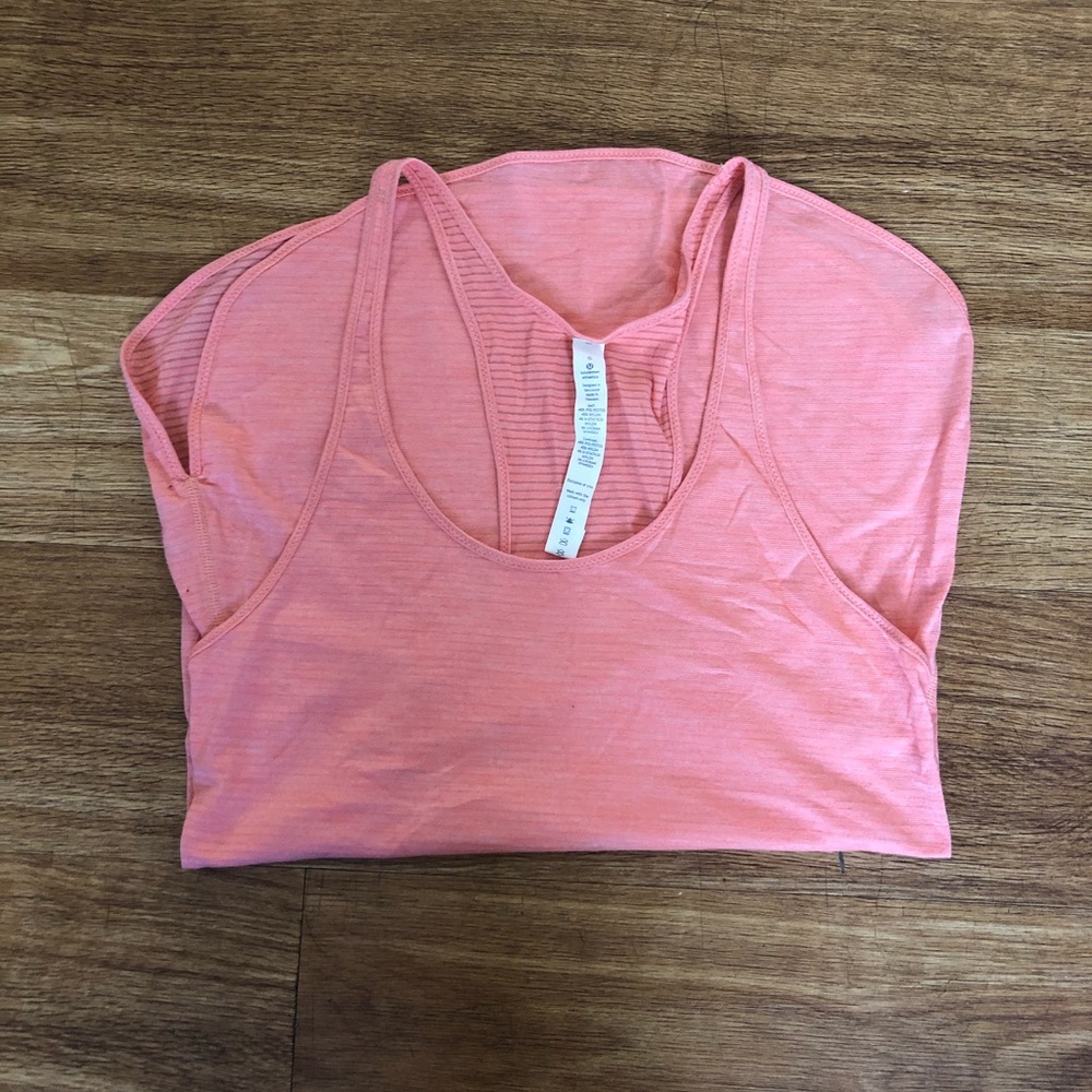 Pink LULULEMON Tank top Sz 6